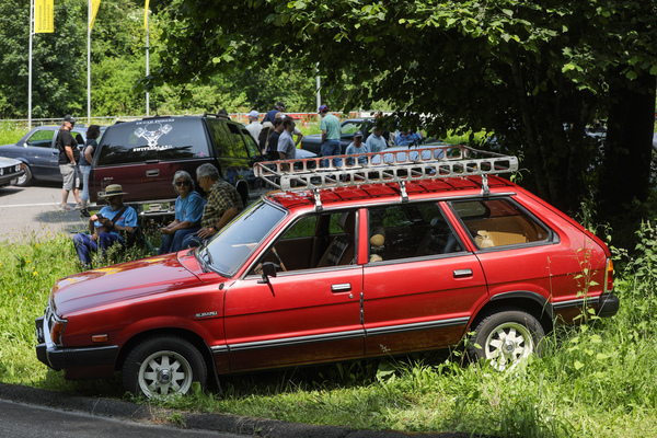 Subaru Kombi mit Dachträger - Youngtimer Stockental 2025
