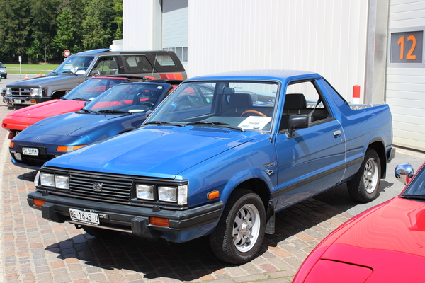 Subaru Pick-up-Umbau - Japaner Young- und Oldtimertreffen Bleienbach 2016