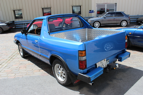 Subaru Pick-up-Umbau - Japaner Young- und Oldtimertreffen Bleienbach 2016