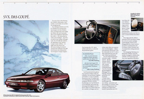Subaru SVX (1992) - Werbung im Jahr 1992 in Deutschland