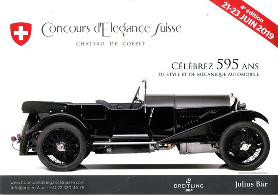 Bild Sujet Concours d'Elégance Suisse 2019