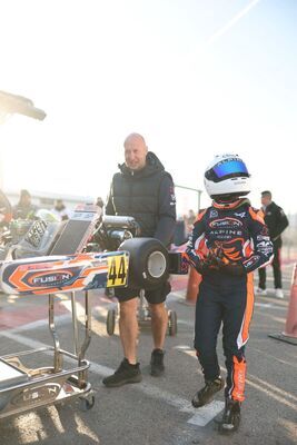 Sukhmani Khera karting