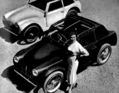Suminoye   (1955) - "Die fliegende Feder" - eigenes Fahrzeug des Datsun-Karosseriebauers Suminoye