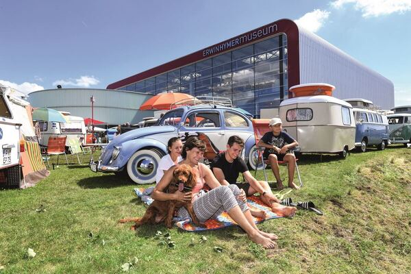 Bild: Summertime Festival im Erwin Hymer Museum - wie damals auf der Camping-Reise in den Süden
