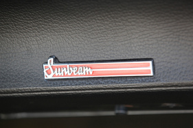 Sunbeam 1500 GT (1973) - Sunbeam-Schriftzug auf der Beifahrerseite