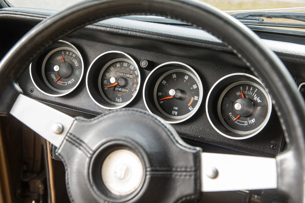 Sunbeam 1500 GT (1973) - vier Rundinstrumente mit allem, was man wissen möchte
