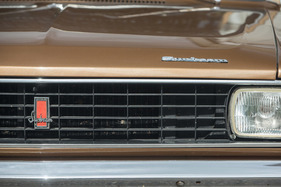 Sunbeam 1500 GT (1973) - zwei verschiedene Schriftarten für die Markenbezeichnungen