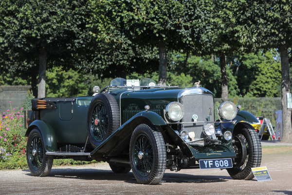 Sunbeam 30 HP (1927) - Achtzylindermotor mit 4,9 Liter Hubraum leistete 100 PS, genug für 140 km/h - 19. ASC Classic-Gala Schwetzingen 2023