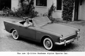 Sunbeam Alpine (1959) - der neue 1,5-Liter-Sportwagen