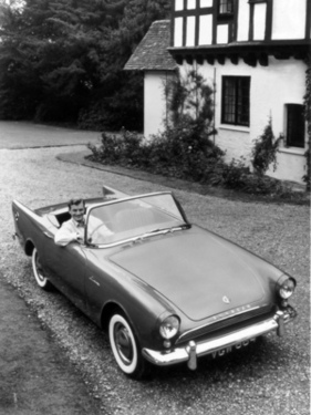 Sunbeam Alpine (1959) - frühes Pressefoto