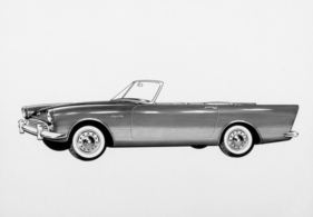 Sunbeam Alpine (1959) - schmeichelnde Zeichnung