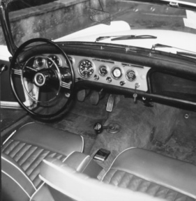 Sunbeam Alpine (1961) - Blick ins Interieur