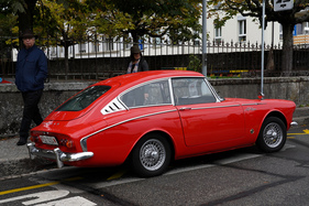 Sunbeam Alpine Harrington LeMans coupe (1962) - Swiss Classic British Car Meeting Morges 2019