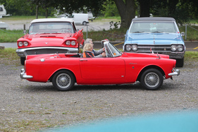 Sunbeam Alpine Series IV (1965) - einmal in Rot - Albisgütli Classics - Cars & Bikes August 2021