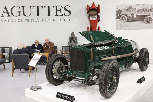 Sunbeam Grand Prix 21 (1924) – angetreten beim Grand Prix de l'ACF 1924 und 1925, gesehen bei Aguttes – Rétromobile Paris 2025