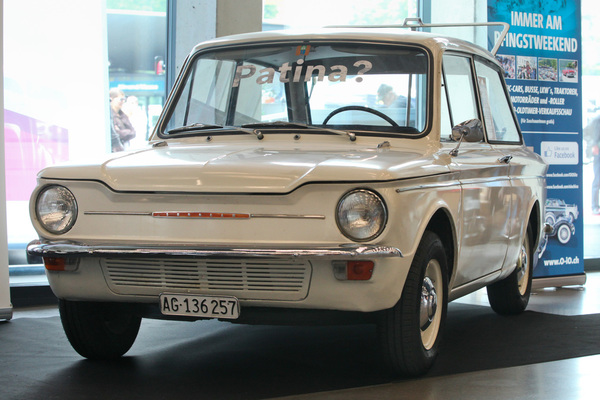 Sunbeam Imp (1970) - thematisiert Patina auf dem SHVF-Stand - Swiss Classic World Luzern 2019