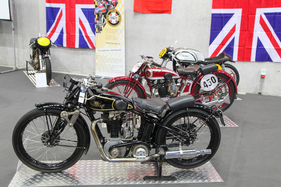Sunbeam Model 9 (1929) auf der Sonderschau britischer Motorräder des FAM – Swiss Classic World Luzern 2022