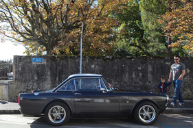 Sunbeam Tiger - in Schwarz, er blieb aber nicht der einzige - Swiss Classic British Car Meeting Morges 2017