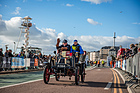 Image: Sunny Seaside: Arrival in Brighton in autumn sunshine - London-to-Brighton Veteran Car Run 2023