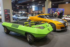 Suzuki Go (1972) - in der Bertone-Prototypen-Sonderschau - Rétromobile Paris 2020