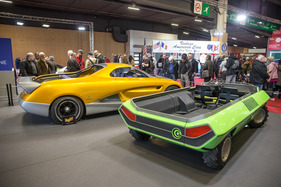 Suzuki Go (1972) - in der Bertone-Prototypen-Sonderschau - Rétromobile Paris 2020