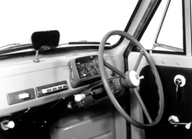 Suzulight SL Light Van (1962) - aufgeräumtes Interieur