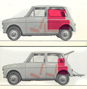 Suzulight SL Light Van (1962) - variabler Innenraum
