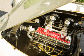 Bild Swallow Doretti (1954) – Der verrippte Ventildeckel stammt aus dem TR2-Zubehörprogramm und konnte auch mit Triumph-Schriftzug bestellt werden