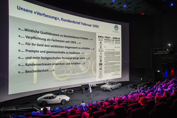 Swiss Classic Award 2024 - 100 Jahre Emil Frey waren ein Thema an den Swiss Classic Awards 2024