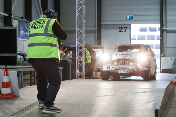 Swiss Classic World Rallye - Austin-Healey 3000 am Start - Swiss Classic World Luzern 2024
