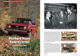 Swiss Classics Revue 53-1/2016 - Bernhard Russis Bauern-Ferrari Swiss Classics Revue 53-1/2016 - Bernhard Russis Bauern-Ferrari