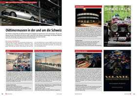 Swiss Classics Revue 53-1/2016 - Oldtimermuseen in der und um die Schweiz Swiss Classics Revue 53-1/2016 - Oldtimermuseen in der und um die Schweiz