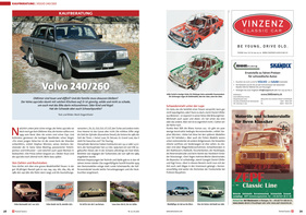 Swiss Classics Revue 53-1/2016 - Volvo 240/260 Swiss Classics Revue 53-1/2016 - Volvo 240/260