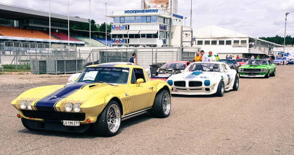 Swiss Corvette Club International Mitglieder in Hockenheim 2007