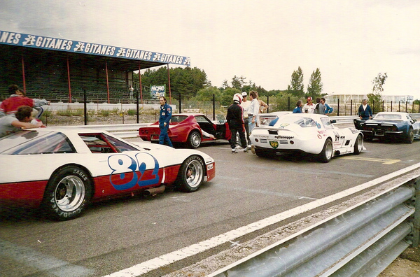 Swiss Corvette Club International - Renntreff in Dijon 1988
