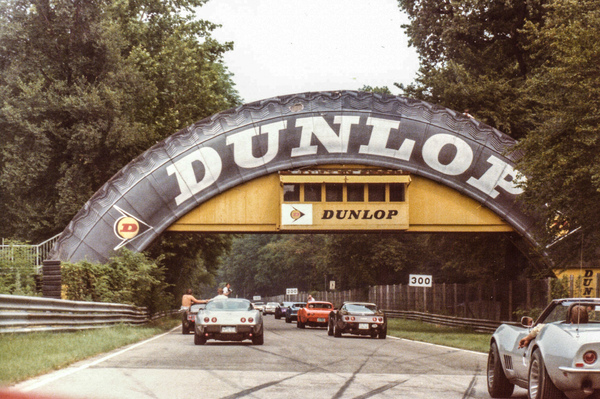 Swiss Corvette Club International in Monza 1980