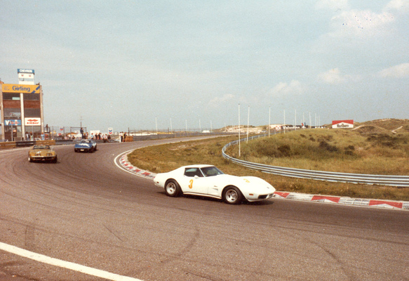 Swiss Corvette Club International in Zandvoort 1978