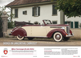 SwissClassics 66 - Dodge D8 Langethal Cabriolet