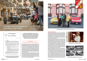 SwissClassics Revue 102-2 | 2024 - Exklusive Gesellschaft - Bugatti-Ferrari-Owners-Club
