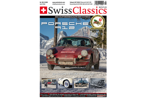 Bild: SwissClassics Revue 102-2 | 2024 - Titelseite