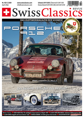 SwissClassics Revue 102-2 | 2024 - Titelseite