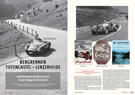 SwissClassics Revue 103-3 | 2024 - Bergrennen Tiefenkastel-Lenzerheide
