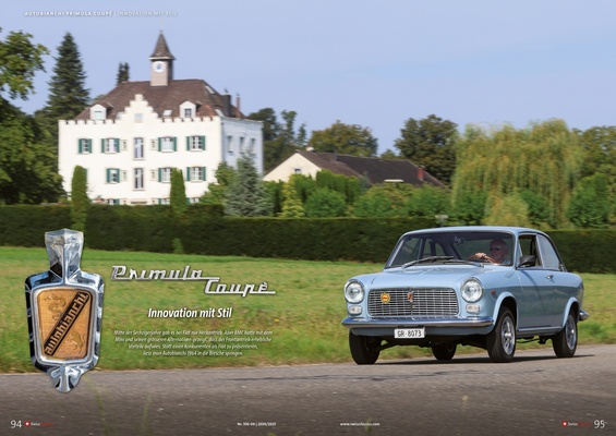 Bild SwissClassics Revue 106-6 | 2024/2025 – Türöffner für Fiat? Autobianchi Primula Coupé