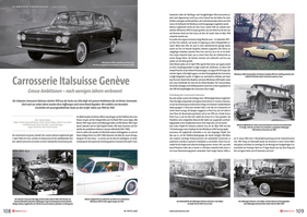 SwissClassics Revue 107-1 | 2025 – Italsuisse: Die Geschichte der Schweizer Carrosserie