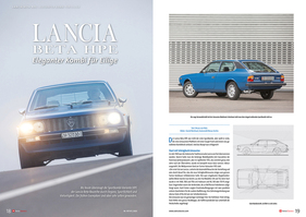 SwissClassics Revue 107-1 | 2025 – Kraft- und stilvoll: Lancia Beta HPE