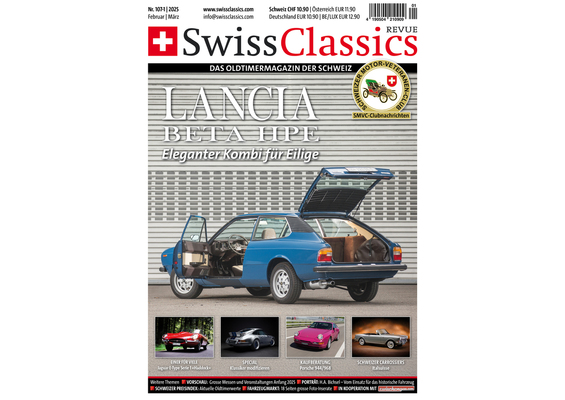 Image: SwissClassics Revue 107-1 | 2025 - Cover page