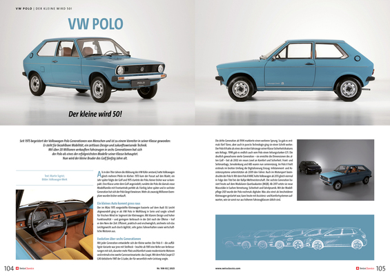 SwissClassics Revue 108-2 | 2025 - Jubilee: The VW Polo turns 50!