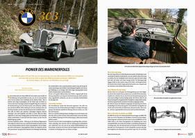 SwissClassics Revue 108-2 | 2025 – Pionier des Markenerfolgs: BMW 303