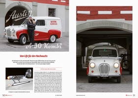 SwissClassics Revue 108-2 | 2025 – Van-Life für den Nachwuchs: Austin A30