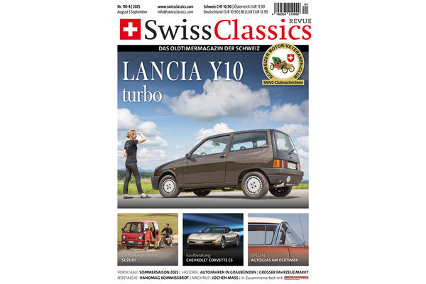 Bild: SwissClassics Revue 109-3 | 2025 – Titelseite